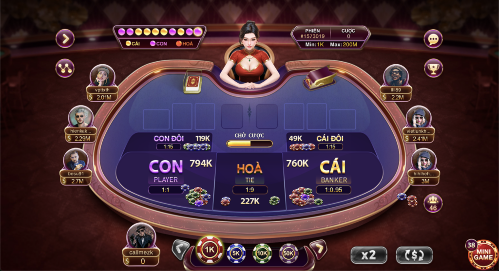 game bài Baccarat kim tài sunwin
