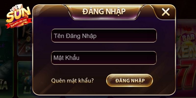 Thao tác đăng nhập được thực hiện khá nhanh chóng